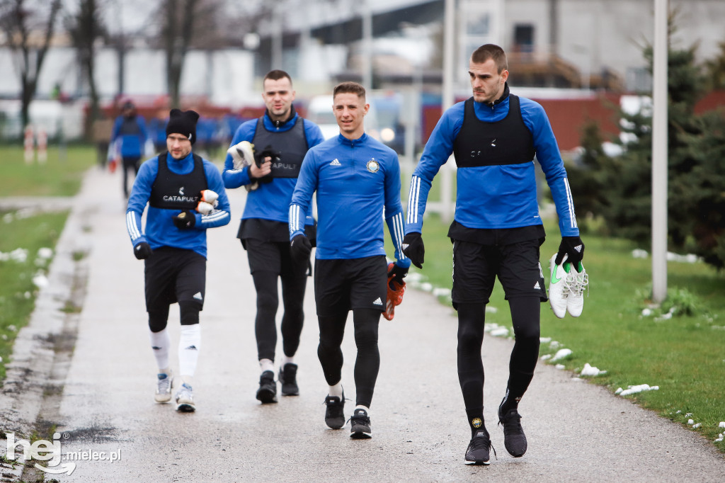 PGE FKS Stal Mielec trenuje przed meczem z Zagłębiem Lubin
