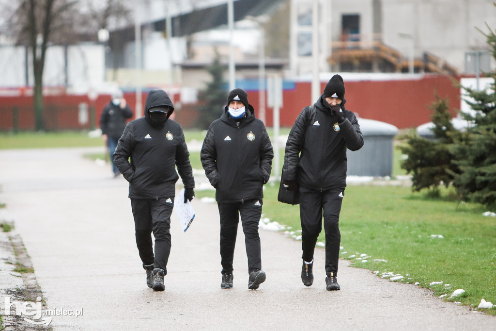 PGE FKS Stal Mielec trenuje przed meczem z Zagłębiem Lubin