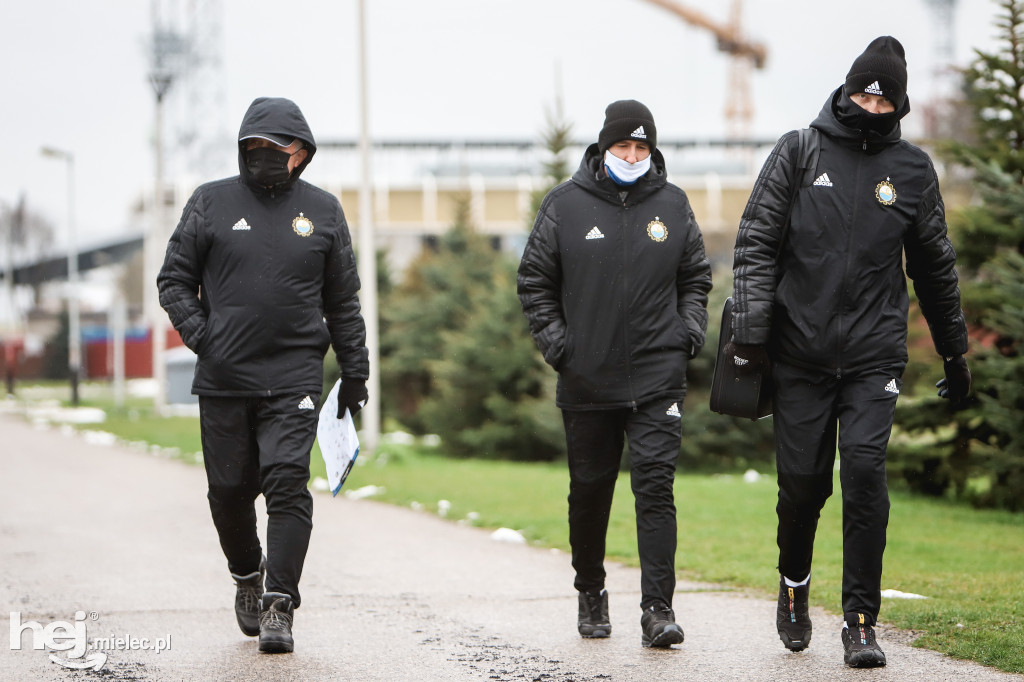 PGE FKS Stal Mielec trenuje przed meczem z Zagłębiem Lubin