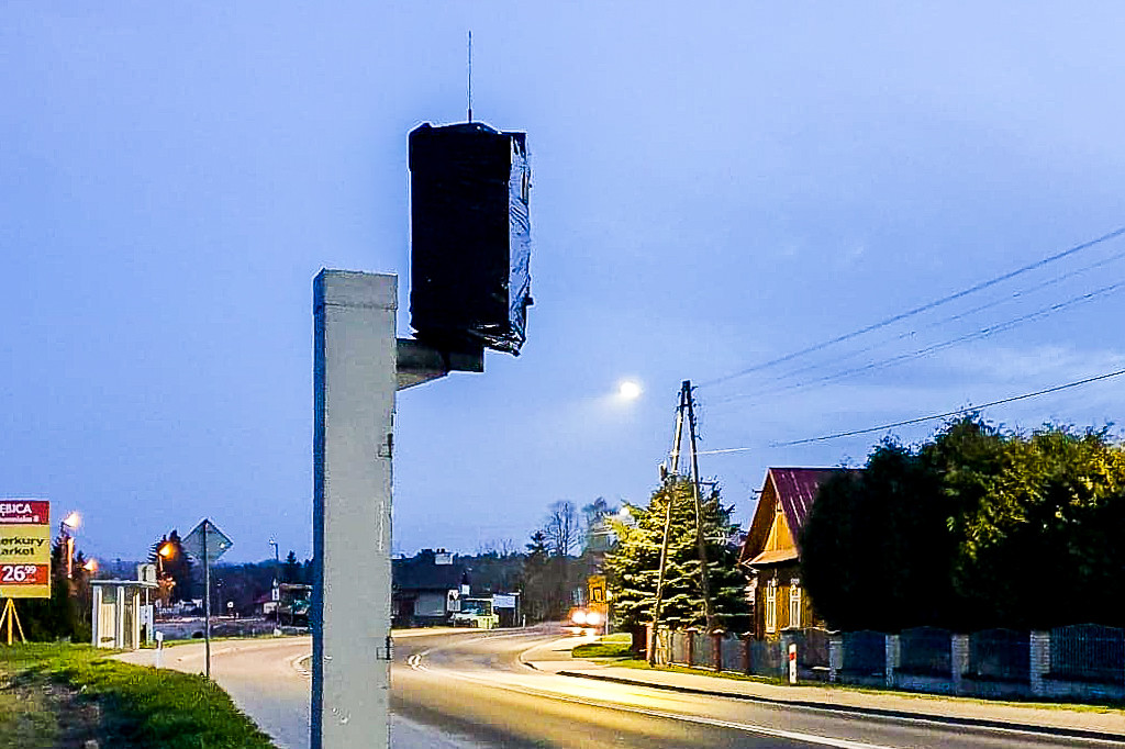 Fotoradar wraca na drogę wojewódzką numer 985