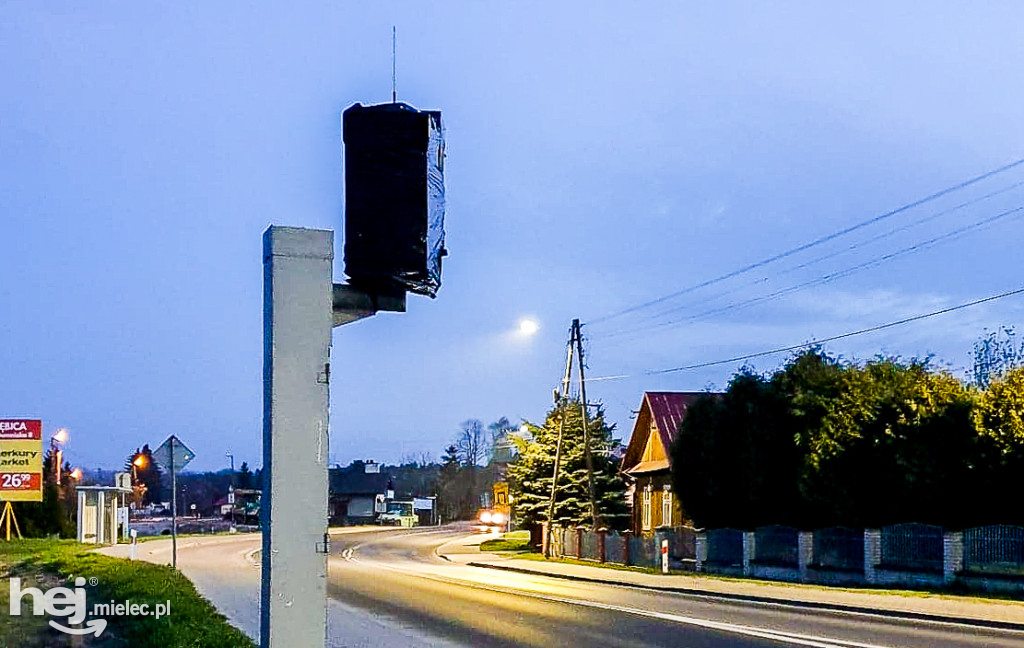 Fotoradar wraca na drogę wojewódzką numer 985