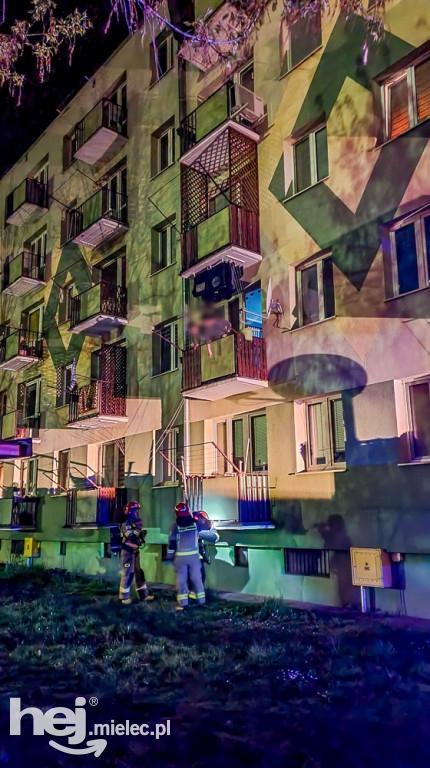 Nocna interwencja strażaków w centrum. Niecodzienne wezwanie