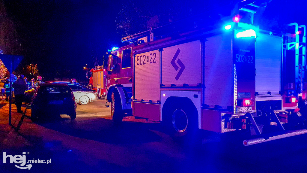 Nocna interwencja strażaków w centrum. Niecodzienne wezwanie