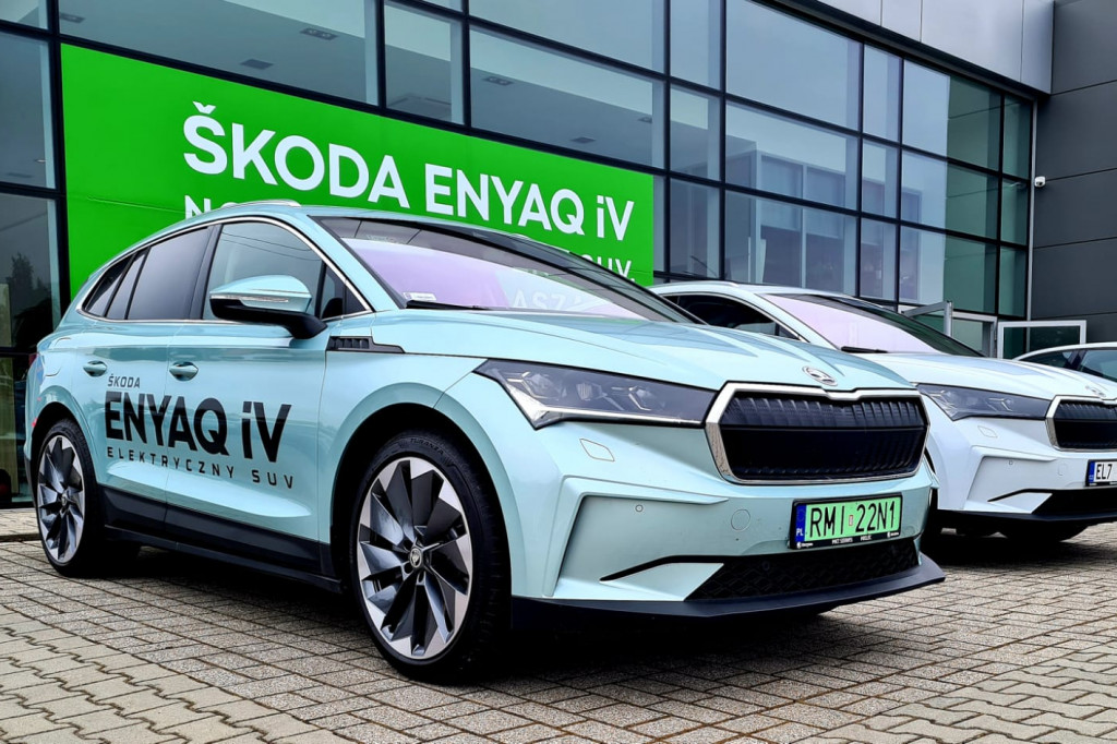 Zupełnie nowa, elektryczna SKODA ENYAQ już w Mielcu