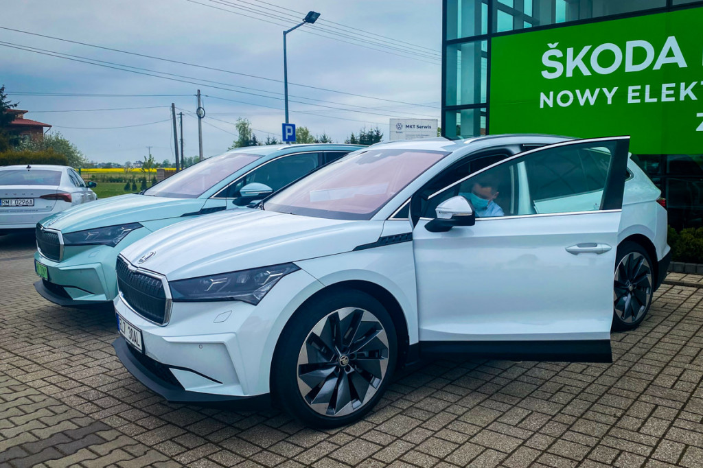 Zupełnie nowa, elektryczna SKODA ENYAQ już w Mielcu