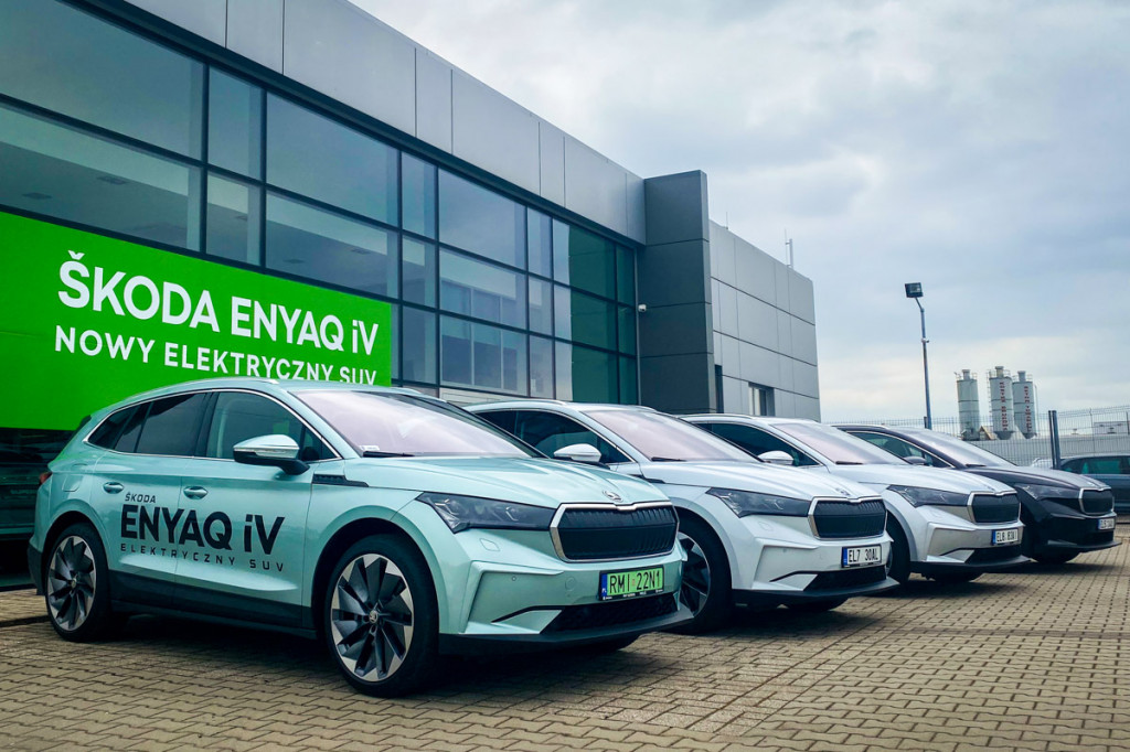 Zupełnie nowa, elektryczna SKODA ENYAQ już w Mielcu