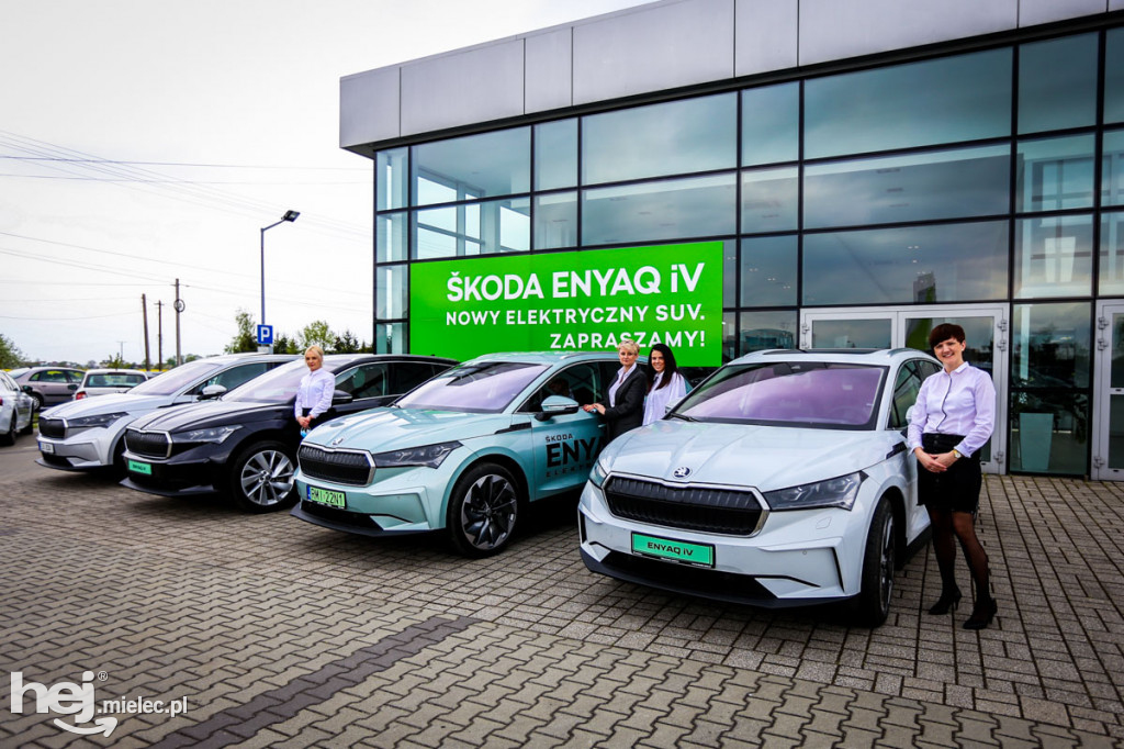 Zupełnie nowa, elektryczna SKODA ENYAQ już w Mielcu