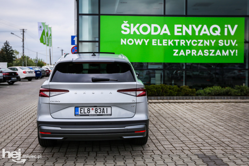 Zupełnie nowa, elektryczna SKODA ENYAQ już w Mielcu