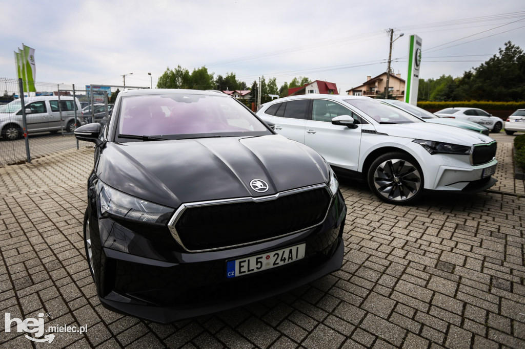 Zupełnie nowa, elektryczna SKODA ENYAQ już w Mielcu