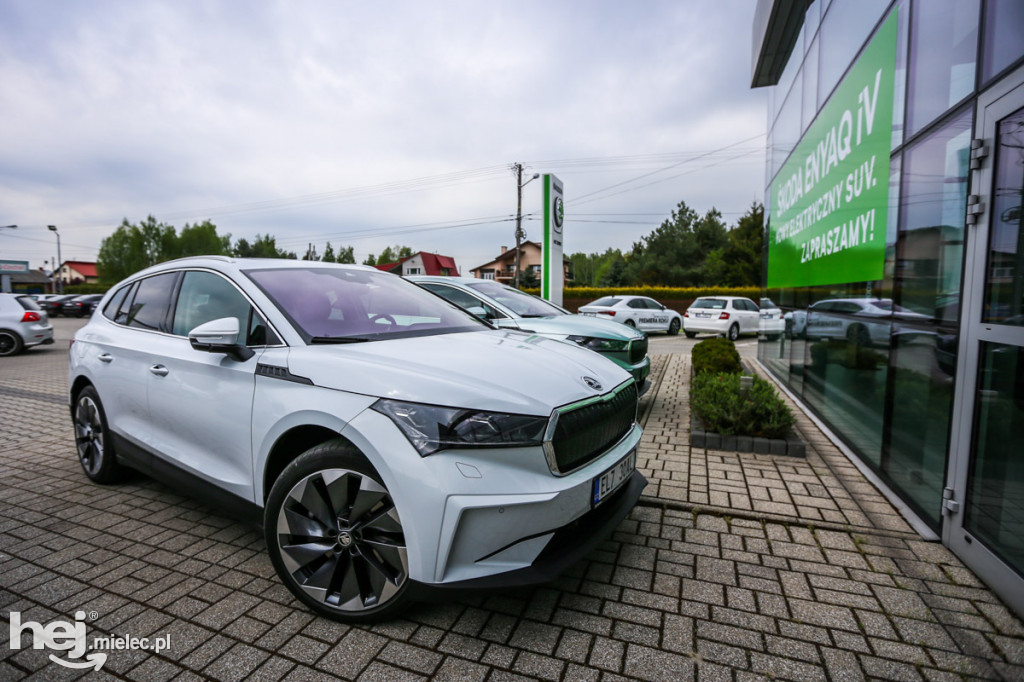 Zupełnie nowa, elektryczna SKODA ENYAQ już w Mielcu