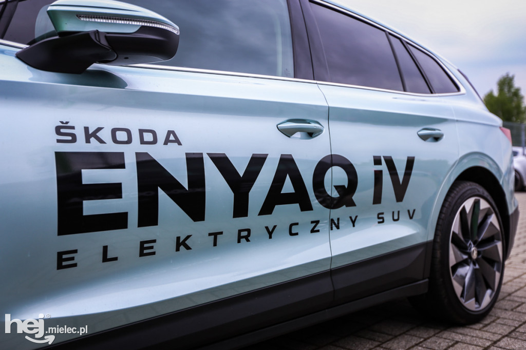 Zupełnie nowa, elektryczna SKODA ENYAQ już w Mielcu