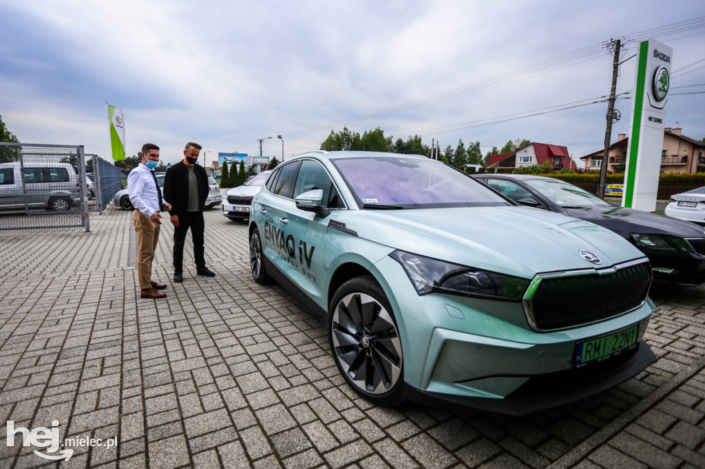 Zupełnie nowa, elektryczna SKODA ENYAQ już w Mielcu