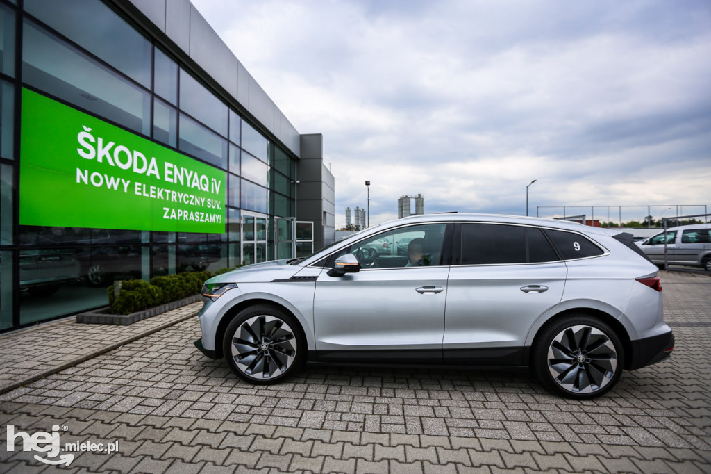 Zupełnie nowa, elektryczna SKODA ENYAQ już w Mielcu