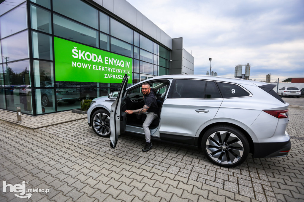 Zupełnie nowa, elektryczna SKODA ENYAQ już w Mielcu