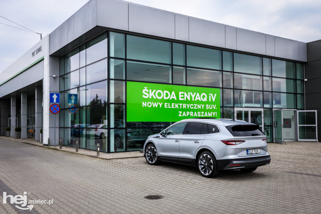 Zupełnie nowa, elektryczna SKODA ENYAQ już w Mielcu