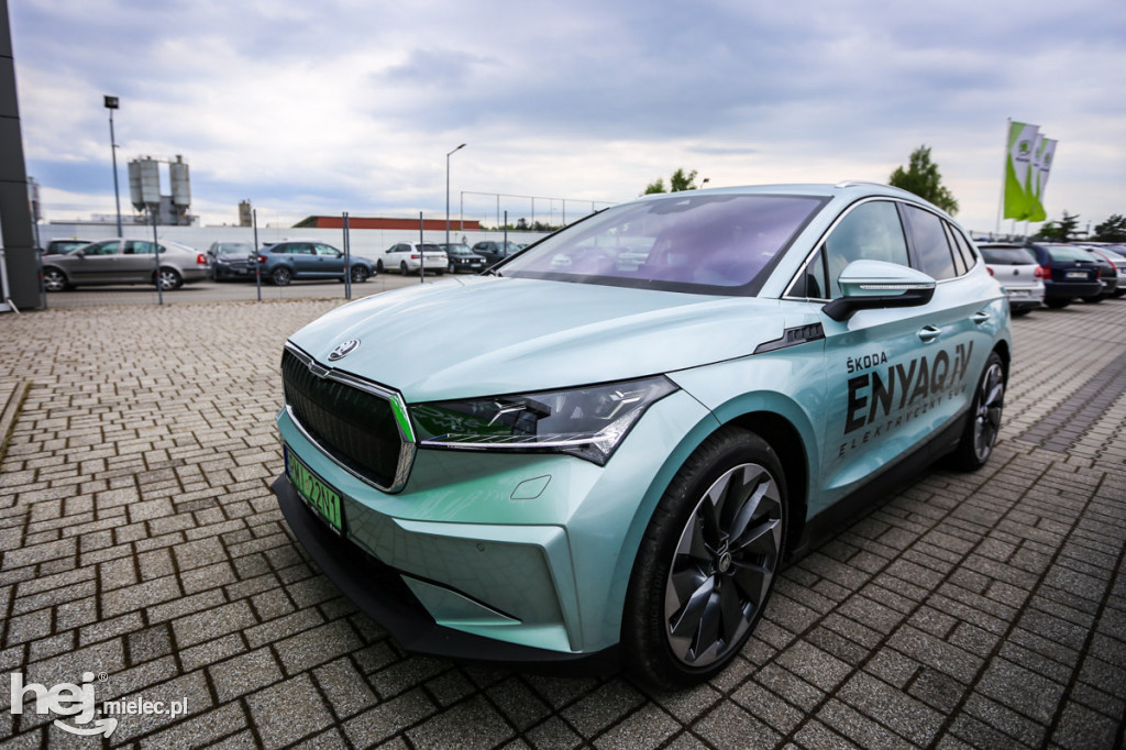 Zupełnie nowa, elektryczna SKODA ENYAQ już w Mielcu