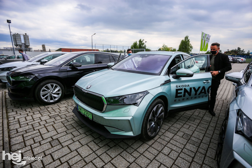 Zupełnie nowa, elektryczna SKODA ENYAQ już w Mielcu