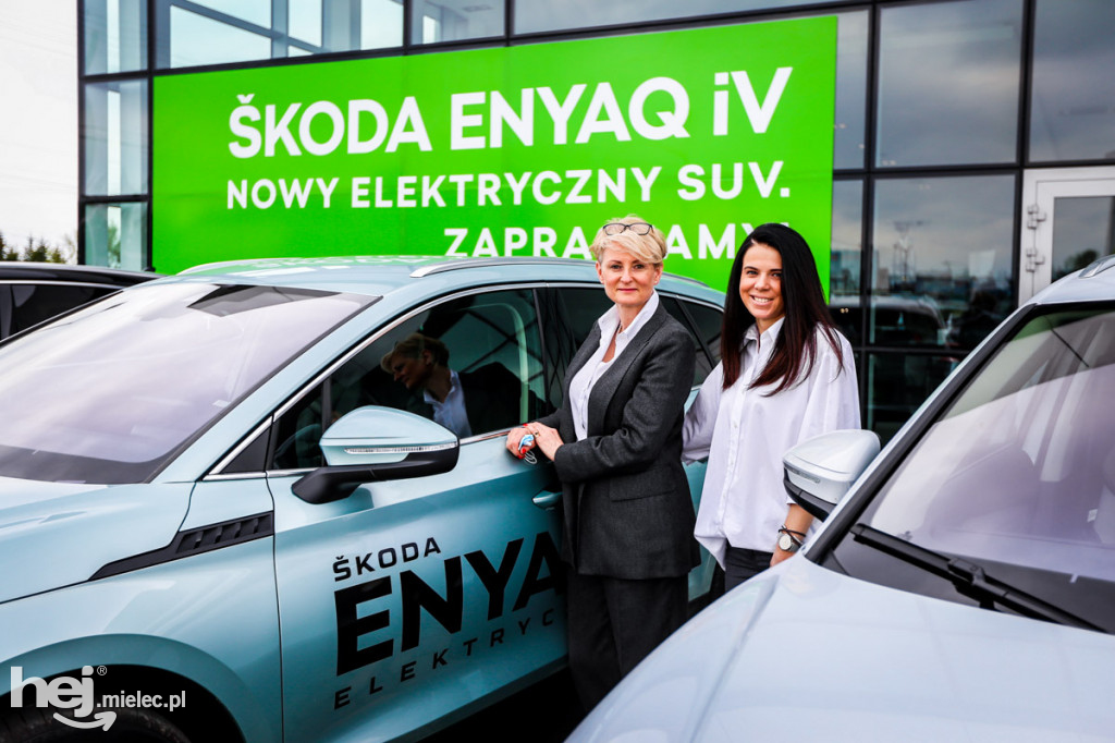 Zupełnie nowa, elektryczna SKODA ENYAQ już w Mielcu