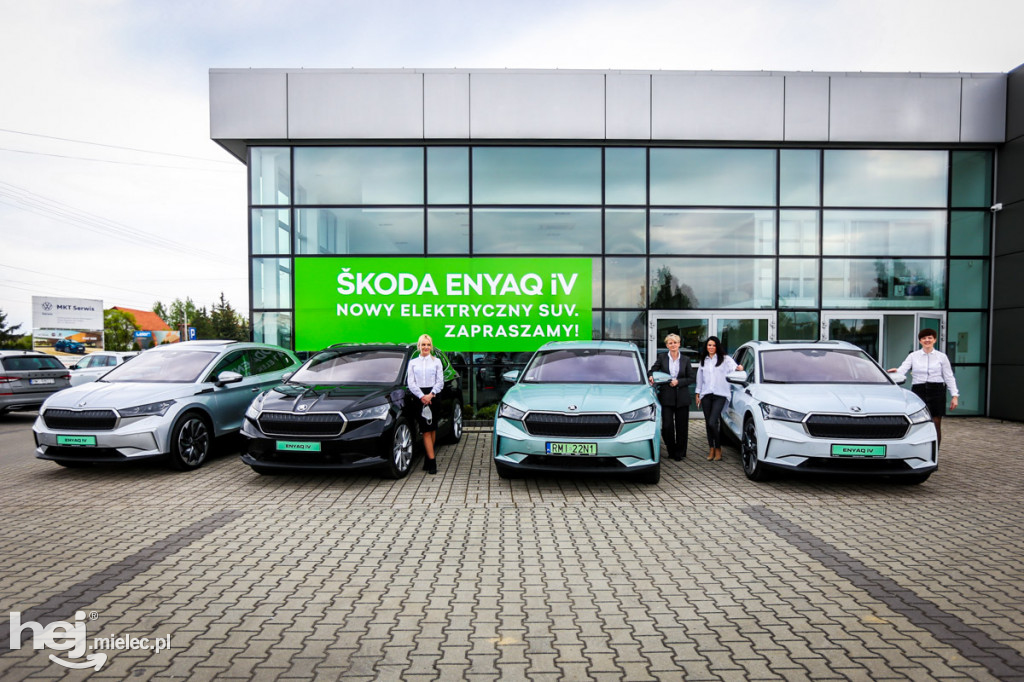 Zupełnie nowa, elektryczna SKODA ENYAQ już w Mielcu