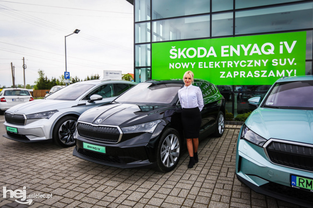 Zupełnie nowa, elektryczna SKODA ENYAQ już w Mielcu