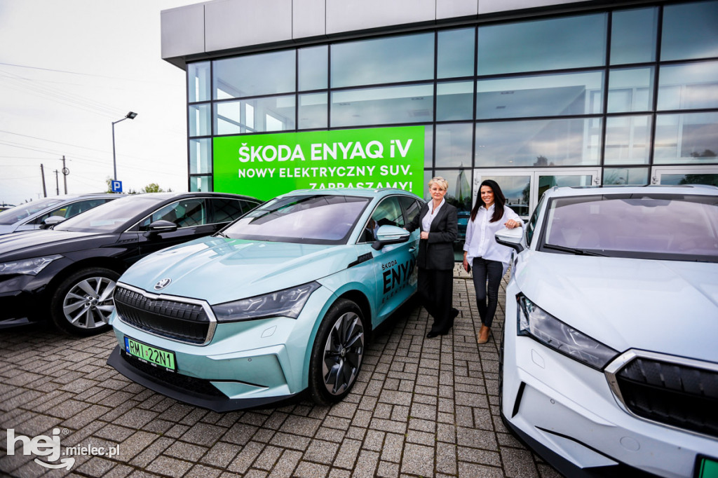 Zupełnie nowa, elektryczna SKODA ENYAQ już w Mielcu