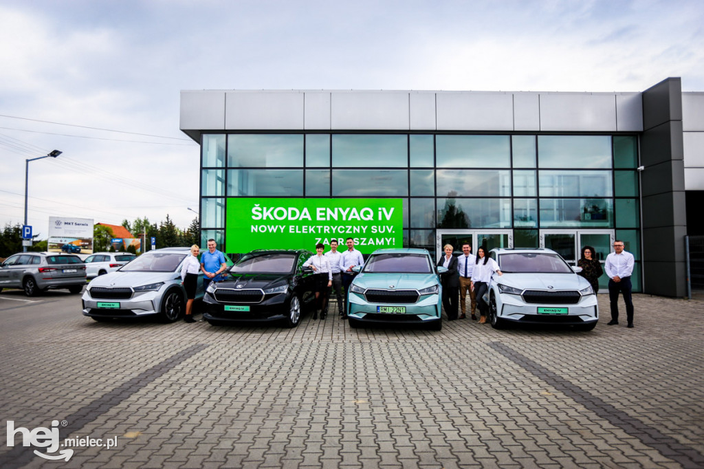 Zupełnie nowa, elektryczna SKODA ENYAQ już w Mielcu