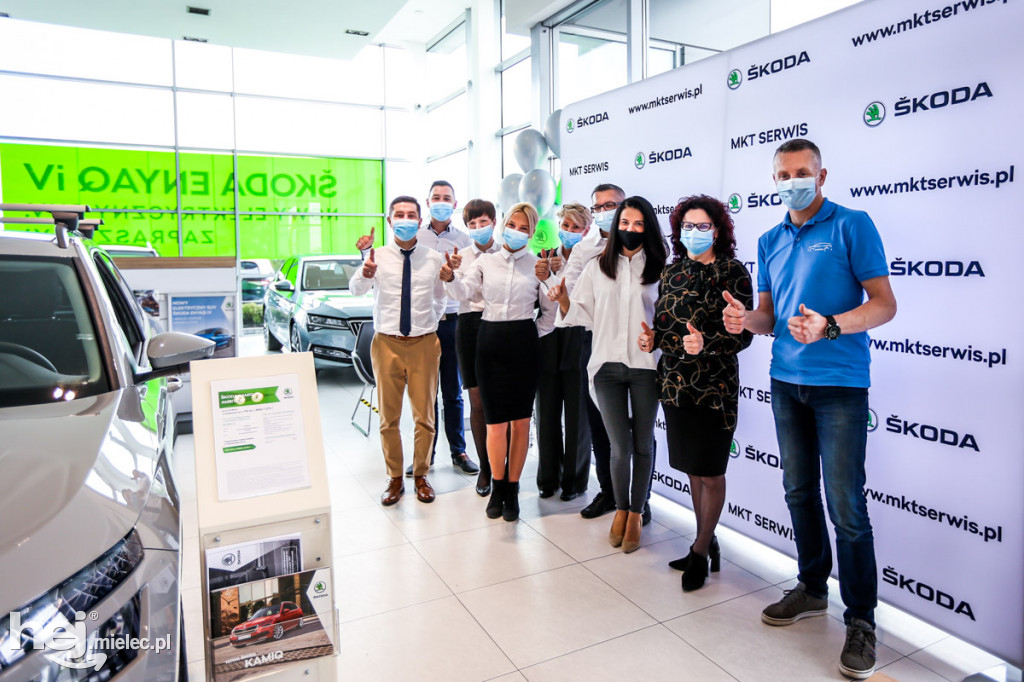 Zupełnie nowa, elektryczna SKODA ENYAQ już w Mielcu