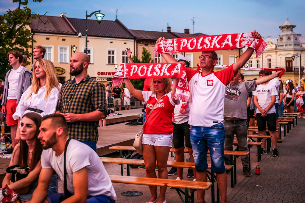 Mielczanie dopingowali reprezentację. Mecz Polska - Hiszpania