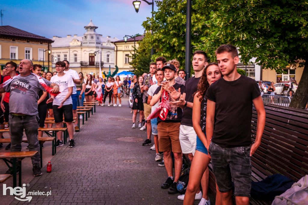 Mielczanie dopingowali reprezentację. Mecz Polska - Hiszpania