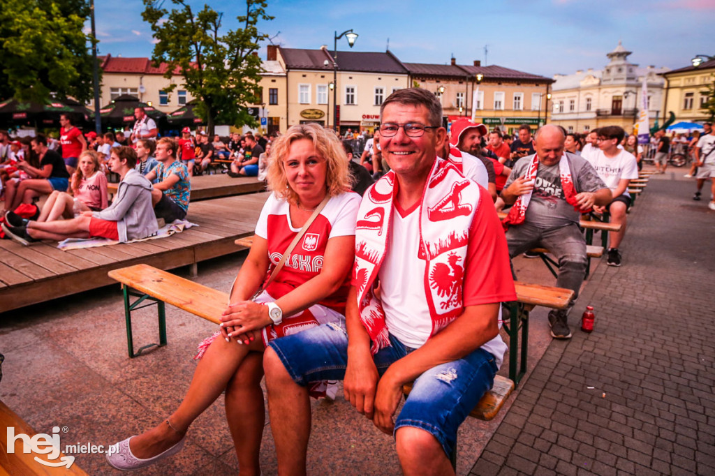 Mielczanie dopingowali reprezentację. Mecz Polska - Hiszpania