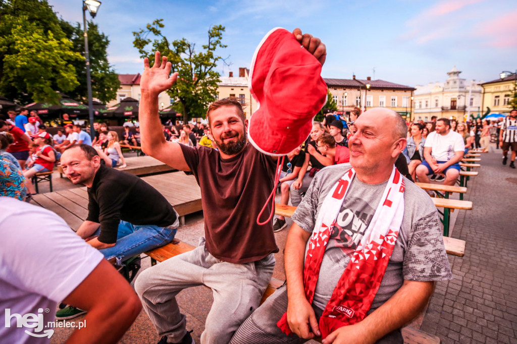 Mielczanie dopingowali reprezentację. Mecz Polska - Hiszpania