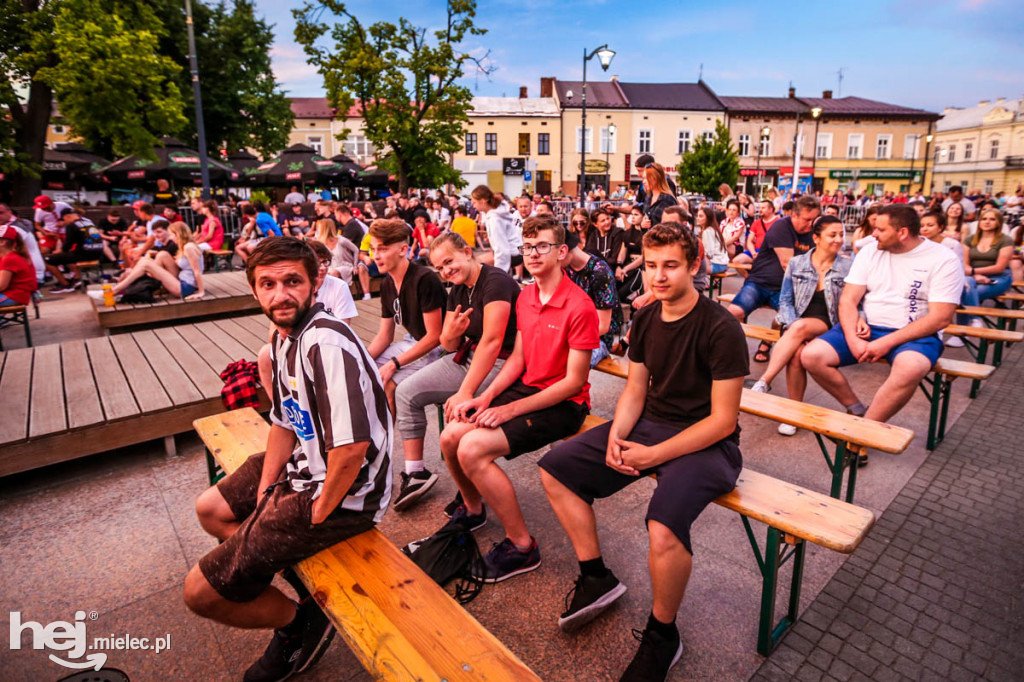 Mielczanie dopingowali reprezentację. Mecz Polska - Hiszpania