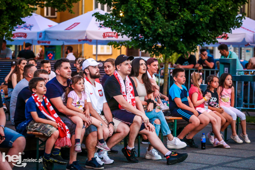 Mielczanie dopingowali reprezentację. Mecz Polska - Hiszpania