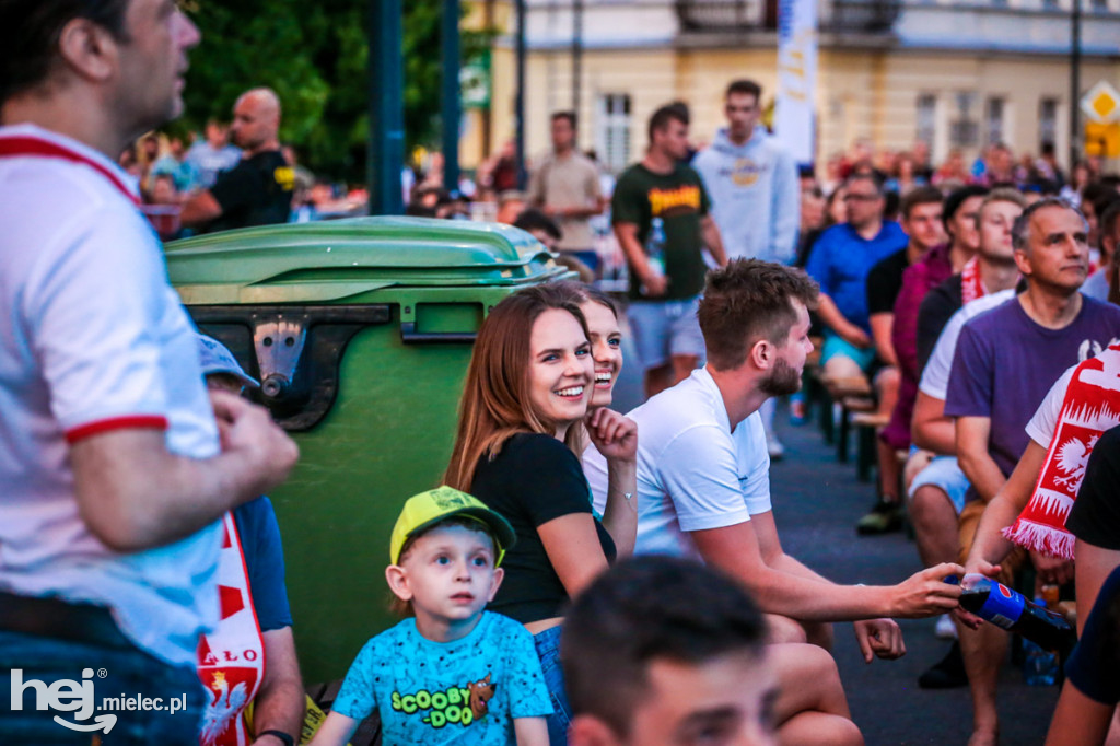 Mielczanie dopingowali reprezentację. Mecz Polska - Hiszpania