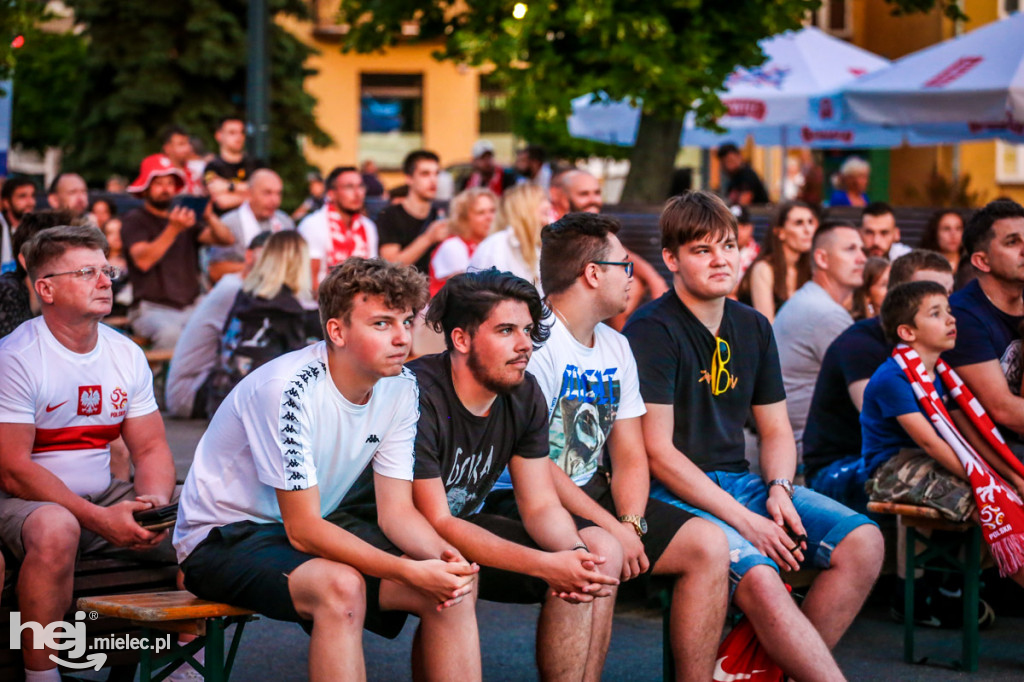 Mielczanie dopingowali reprezentację. Mecz Polska - Hiszpania