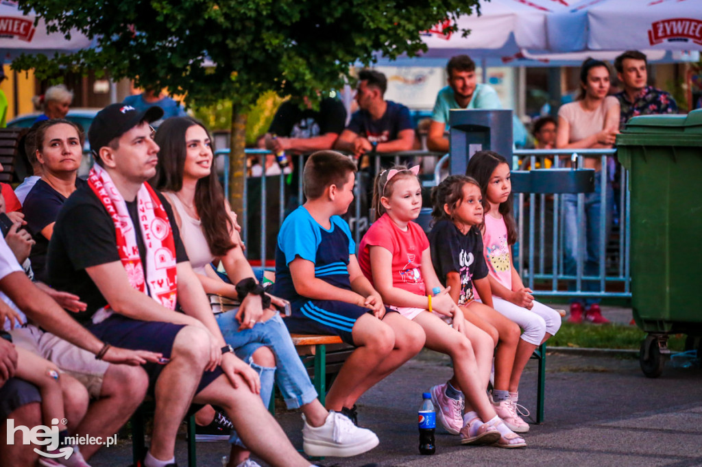 Mielczanie dopingowali reprezentację. Mecz Polska - Hiszpania