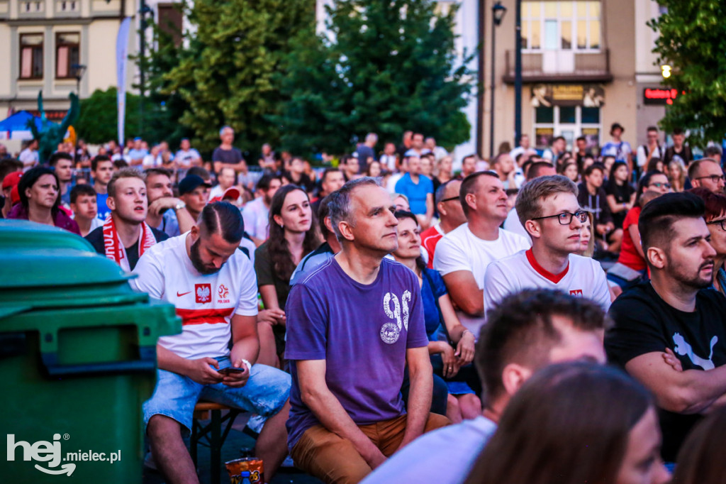 Mielczanie dopingowali reprezentację. Mecz Polska - Hiszpania