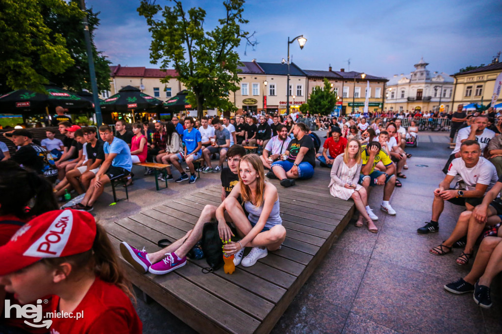 Mielczanie dopingowali reprezentację. Mecz Polska - Hiszpania