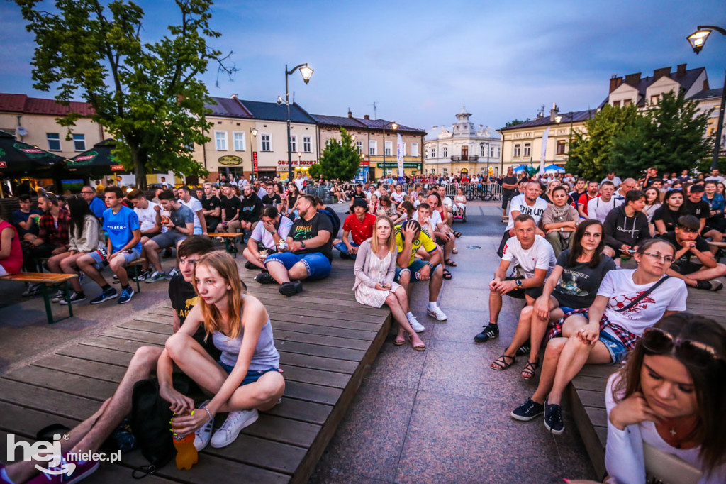 Mielczanie dopingowali reprezentację. Mecz Polska - Hiszpania