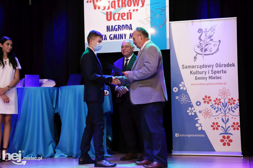 Gala Wyjątkowy Uczeń Gminy Mielec