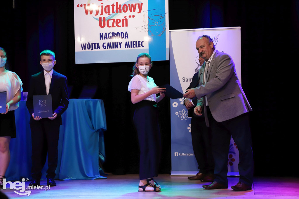 Gala Wyjątkowy Uczeń Gminy Mielec