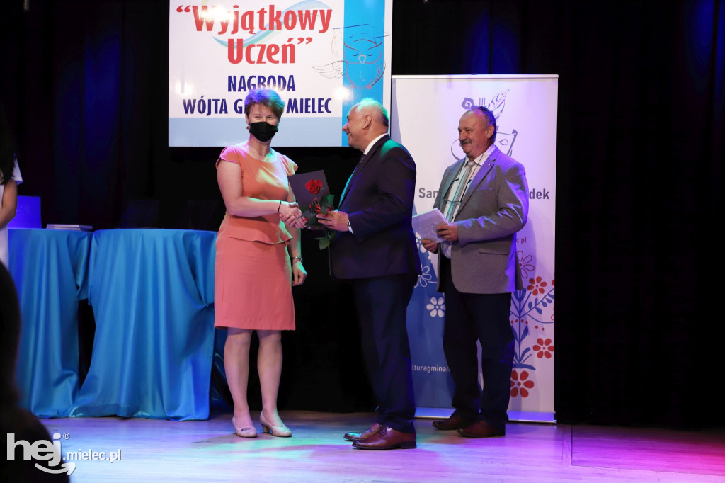 Gala Wyjątkowy Uczeń Gminy Mielec
