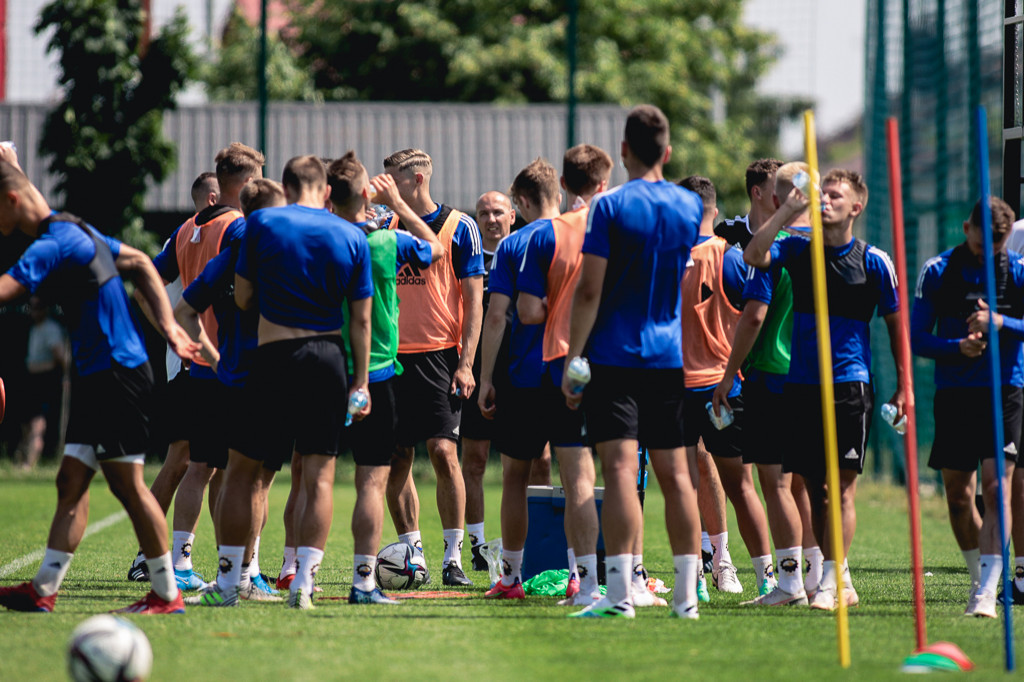 Trening FKS Stali Mielec z nowym trenerem