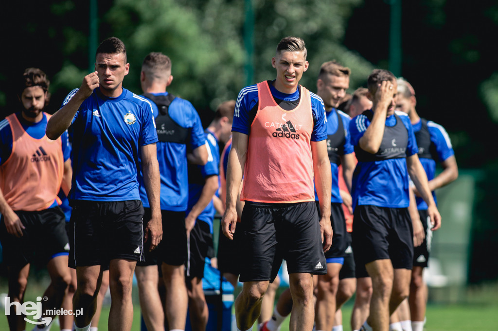 Trening FKS Stali Mielec z nowym trenerem