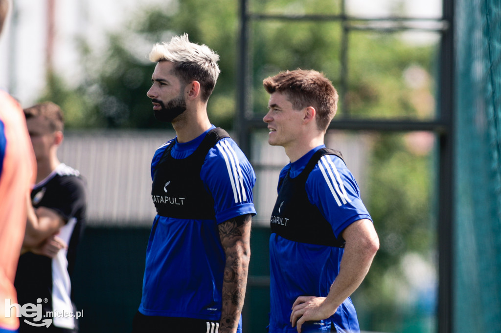 Trening FKS Stali Mielec z nowym trenerem
