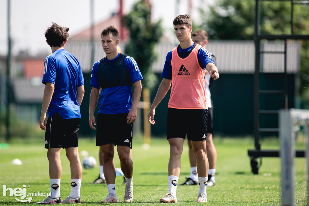 Trening FKS Stali Mielec z nowym trenerem