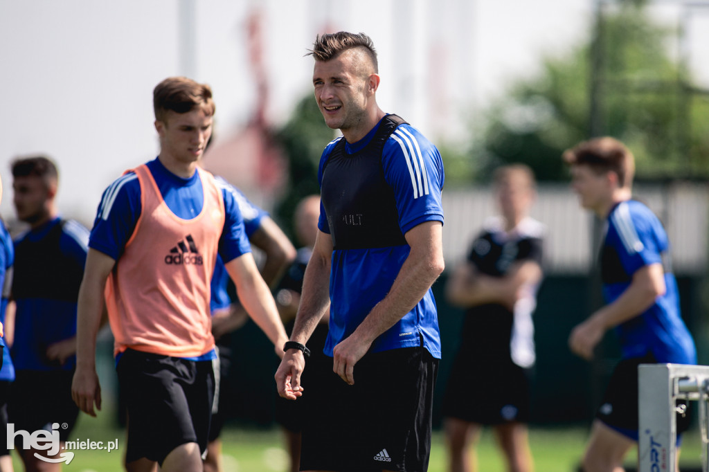 Trening FKS Stali Mielec z nowym trenerem