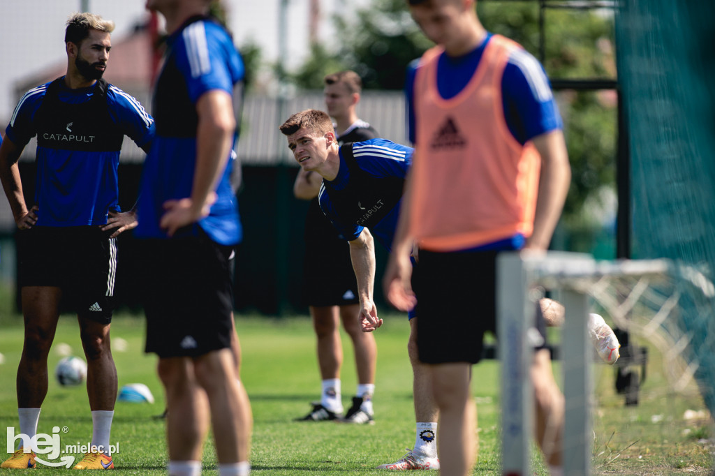 Trening FKS Stali Mielec z nowym trenerem