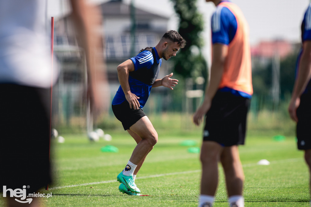 Trening FKS Stali Mielec z nowym trenerem