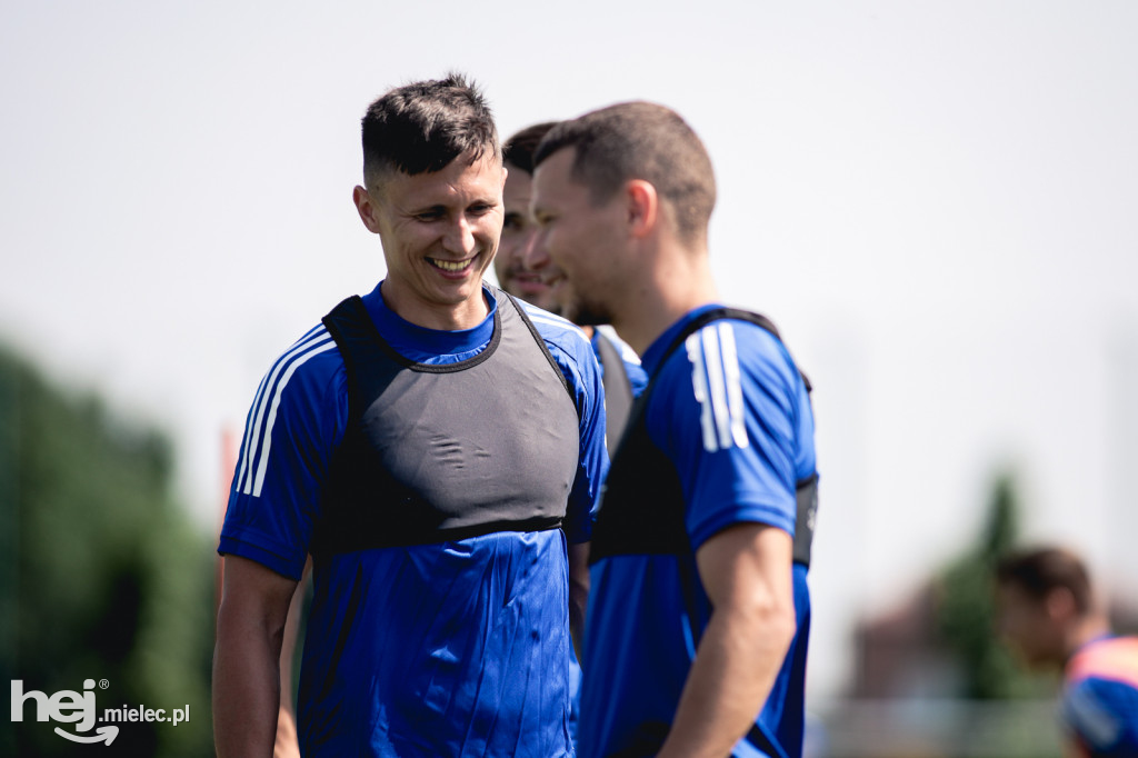 Trening FKS Stali Mielec z nowym trenerem